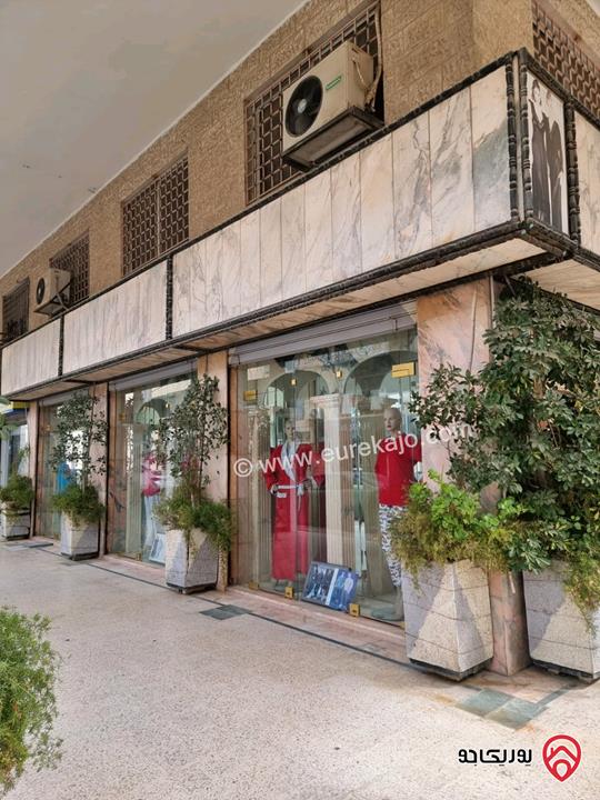 فرصة استثمارية مميزة - محل تجاري فاخر مساحة 96م للبيع في عمان - الصويفية