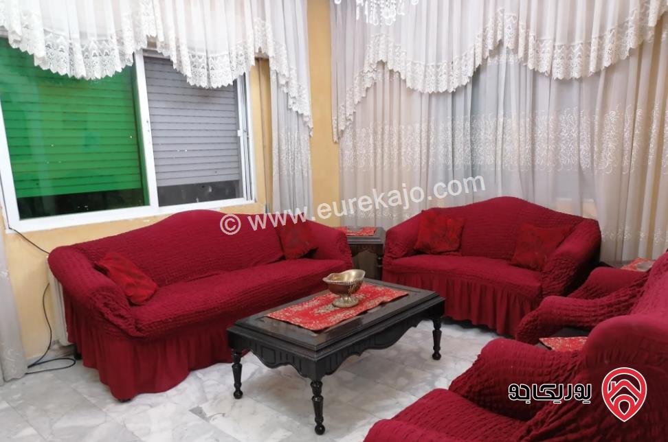 شقة مساحة 130م طابق ثاني للايجار مفروشة في عمان - ضاحية الرشيد	