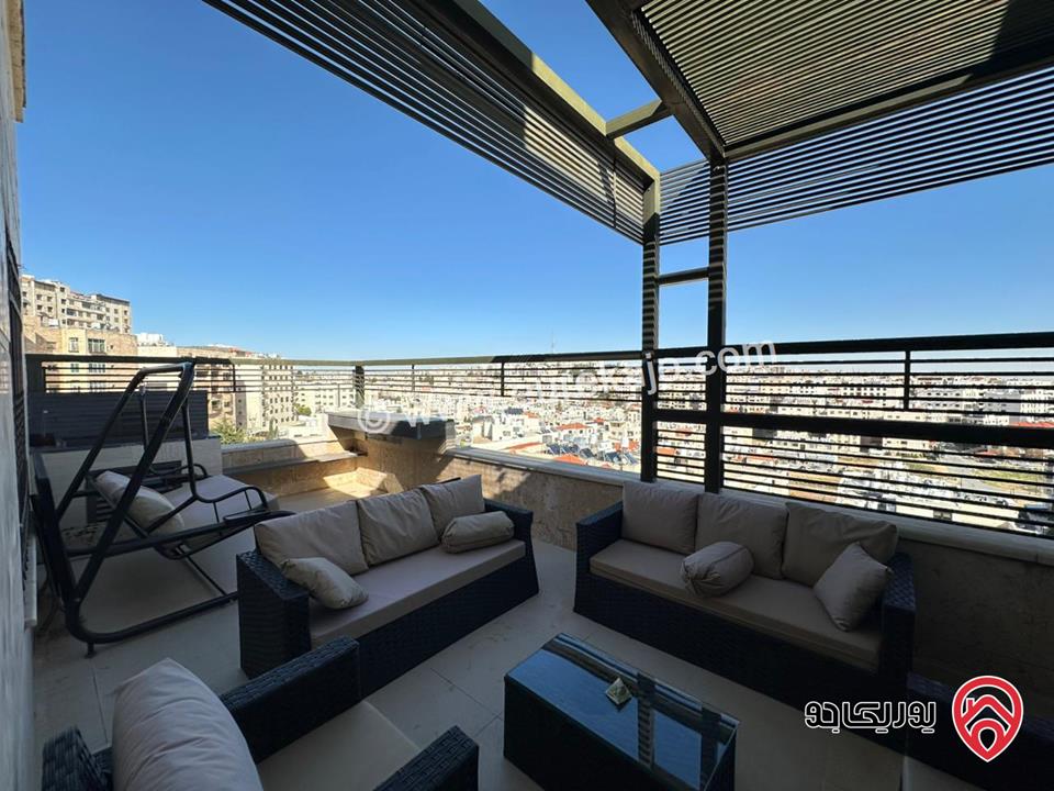 شقة طابق ثالث دوبلكس مساحة 281م للبيع في عمان - خلدا