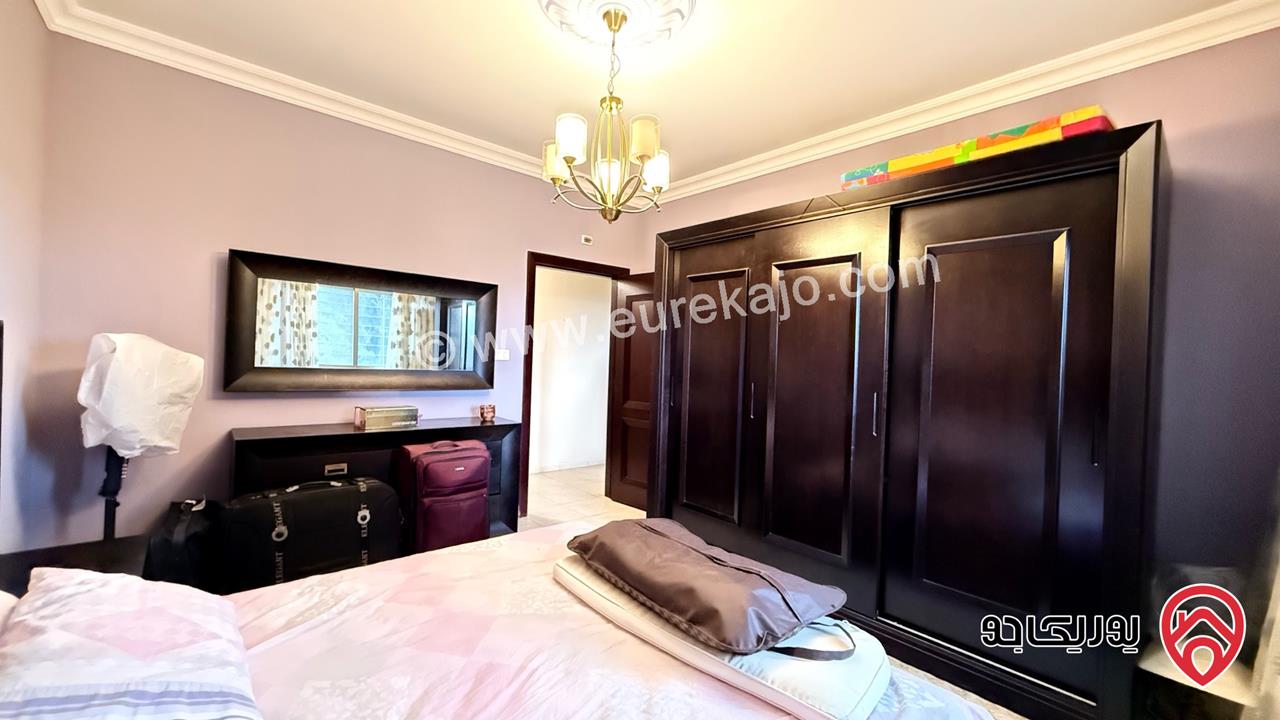 شقة مفروشة مساحة 210م طابق أول للبيع في عمان - الجبيهة