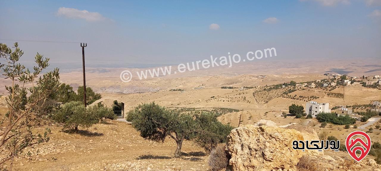 قطعة ارض مساحة 600م للبيع في عمان - ناعور اطلالة خلابة على فلسطين 