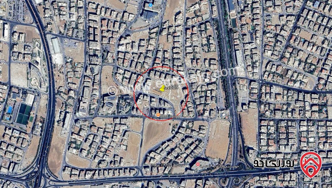 أرض مساحة 750م للبيع في عمان - السابع