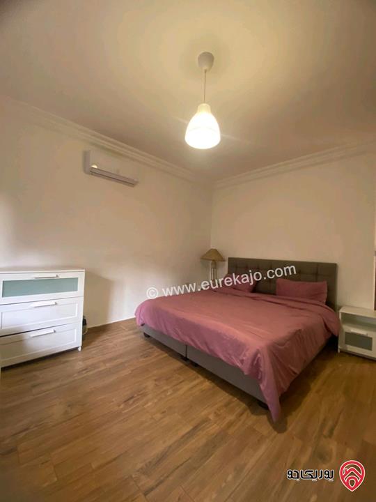 شقة مفروشة طابقية فاخرة بتشطيبات سوبر ديلوكس مساحة 210م للإيجار في عمان - تلاع العلي