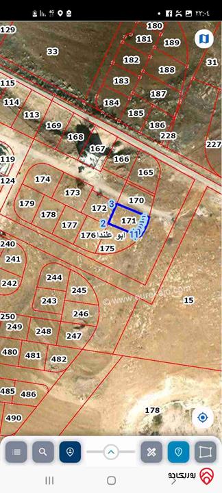قطعة ارض مميزة مساحة 540م للبيع في عمان - ابو علندا حوض عراق معود 