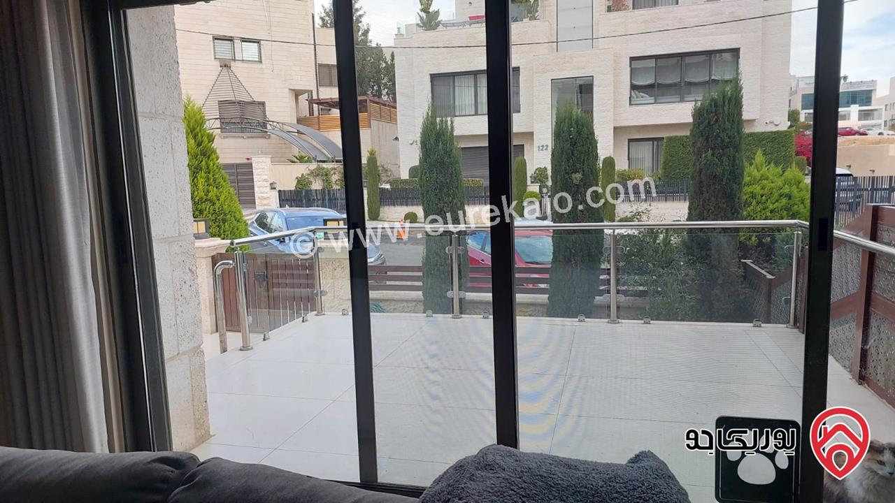 شقة ديلوكس مساحة 313م تصلح لسفارات للبيع مفروشة في عمان - عبدون الجنوبي 