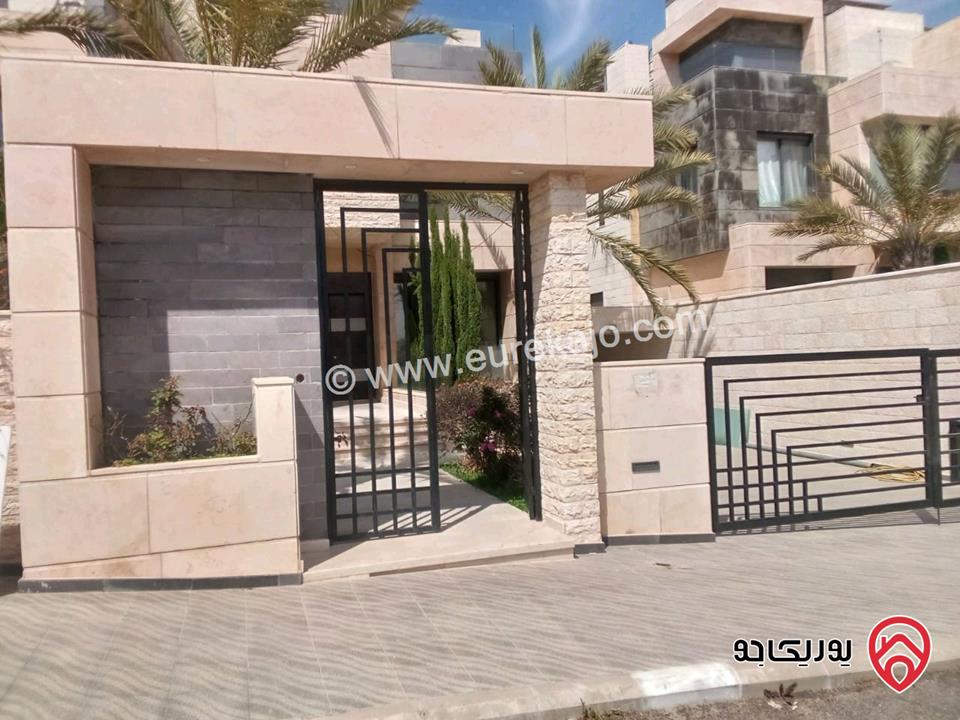 فيلا مساحة الارض 600م مساحة البناء 1000م للبيع في عمان - عبدون