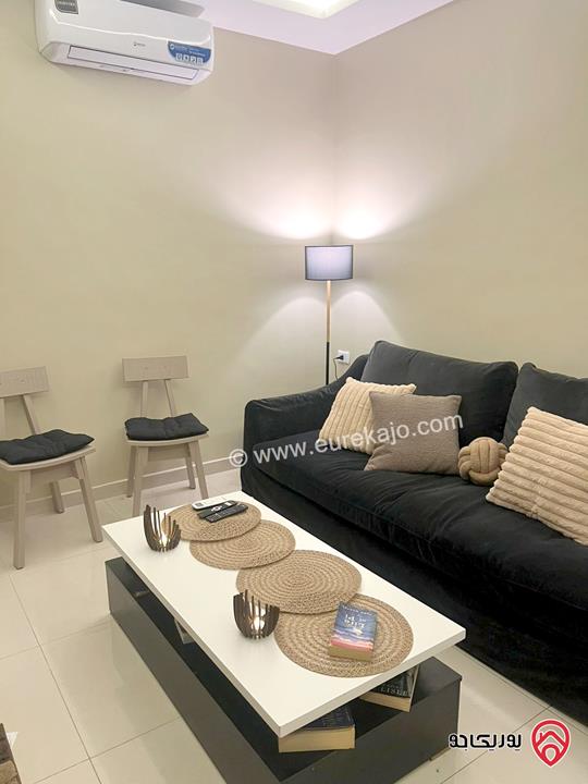 استديو مفروش بالكامل طابق أول مساحة 40م للإيجار في عمان - عبدون