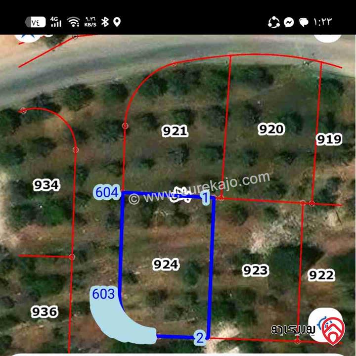 قطعة ارض مساحة 756م للبيع في عمان - بدر الجديدة حوض الميسر 