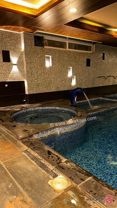 شقة طابق أول فني مساحة 150م للايجار في اربد - كومباوند الأمعري خلف الراهبات 