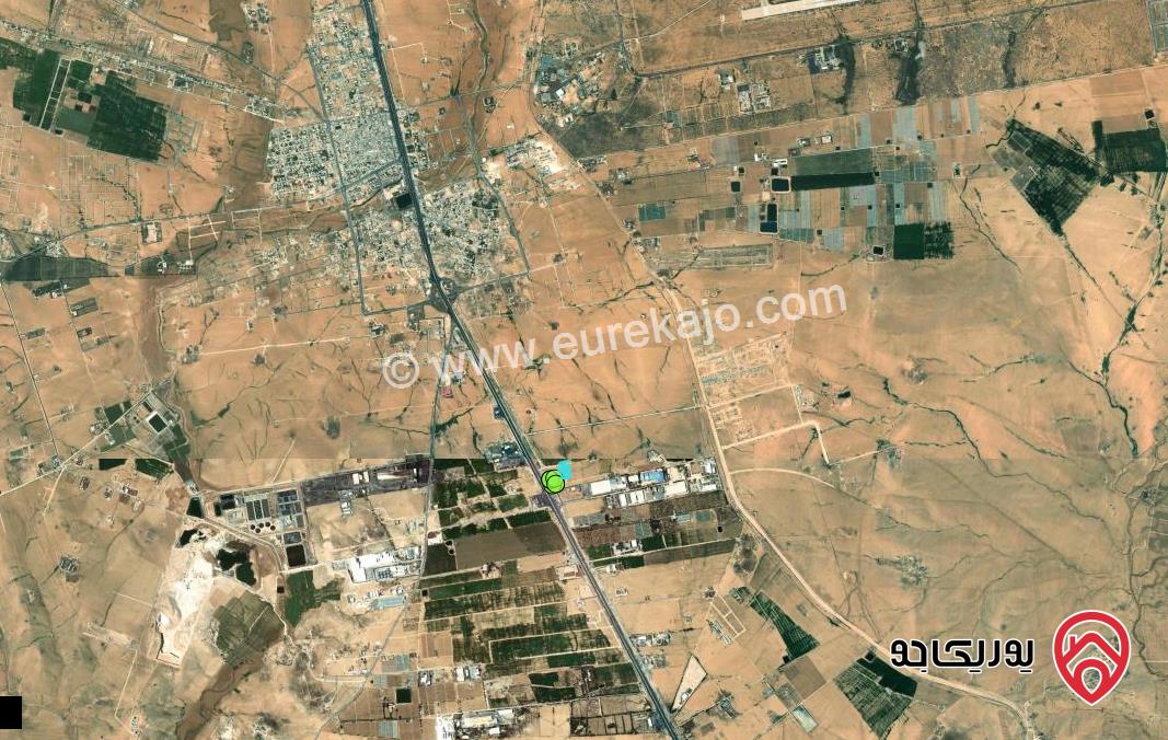 قطعة ارض مميزة جدا مساحة 1150م للبيع في عمان - طريق العقبة على شارع رئيسي واجهة 43م