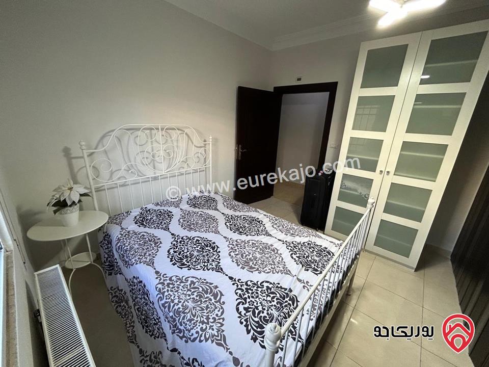 شقة مفروشة شبه ارضية مساحة 140م داخلي و 200م خارجي للإيجار في عمان - البنيات