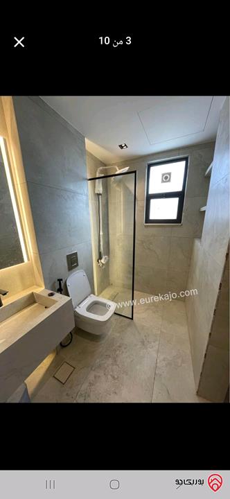 شقة طابق ثالث دوبلكس فاخر مساحة 150م للايجار في عمان - ضاحية الأمير راشد 