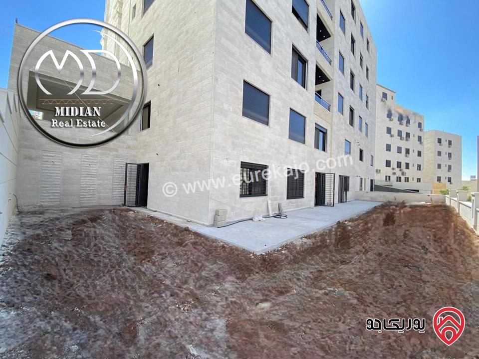 شقق أرضية جديدة للبيع في عمان - خلدا مساحات 140م & 145م مع تراسات و حدائق تشطيبات ديكورات سوبر ديلوكس بسعر مميز