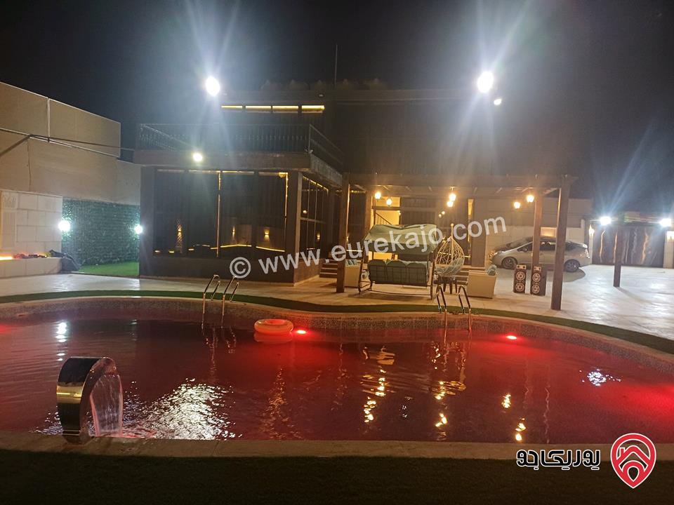 شاليهات المرج للايجار اليومي في اربد - جحفية