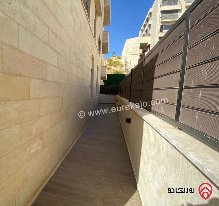 شقة فاخرة مفروشة أرضية مساحة 180م للايجار في عمان - عبدون 