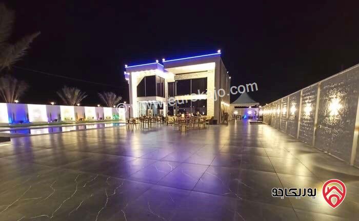 فيلا فاخرة مساحة 330م على أرض 1 دونم مفروشة للايجار في عمان - طريق المطار