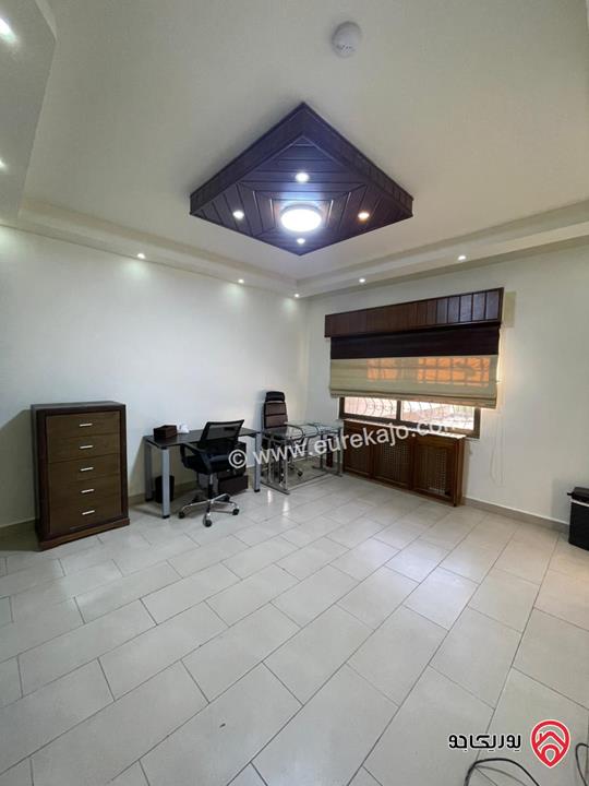 شقة مفروشة طابق ارضي مساحة 325م للايجار في عمان - ضاحية الرشيد