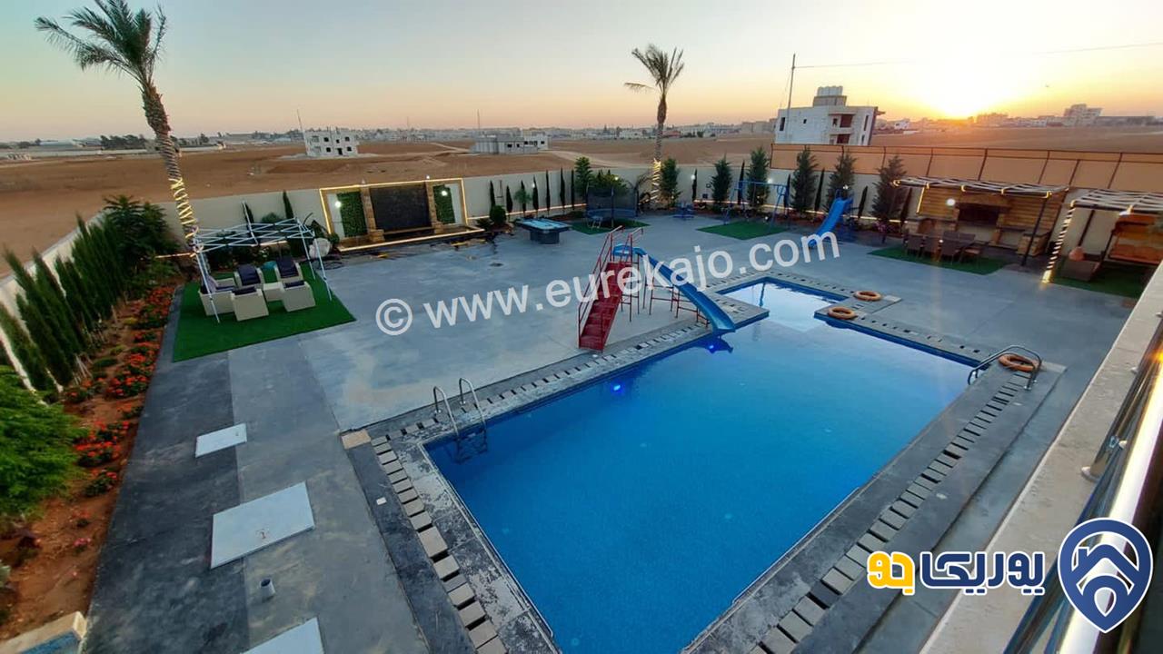 شاليه - مزرعة Sahara Villa للايجار اليومي في طريق المطار 