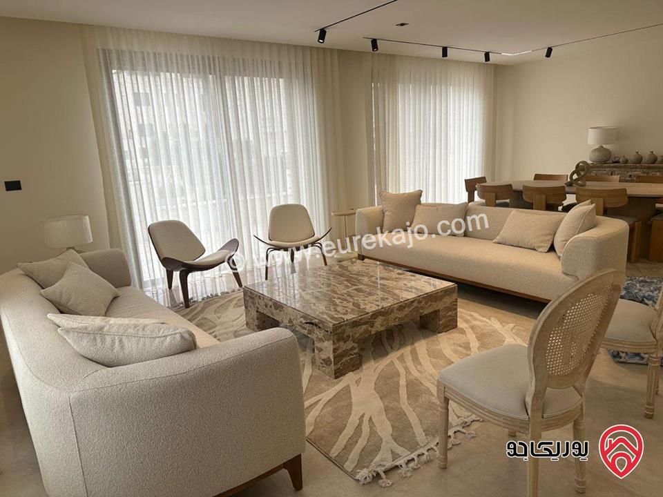 شقة ارضية مفروشة مساحة 240م للايجار في عمان - عبدون