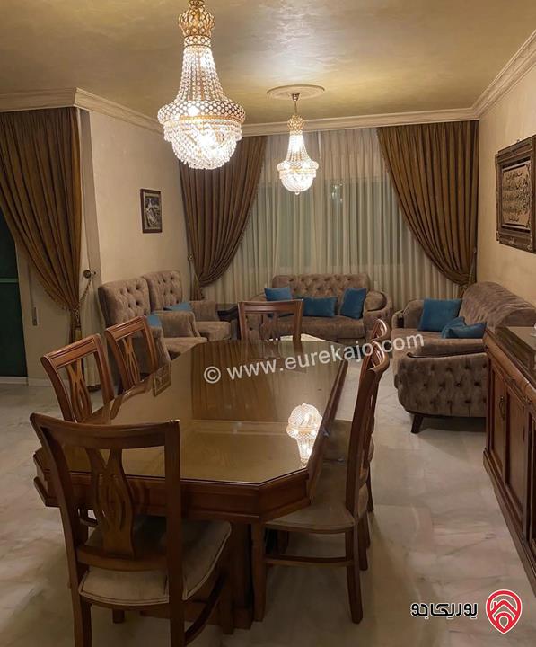 شقة مفروشة مساحة 195م للايجار في عمان - خلدا