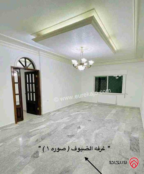 شقة فارغة طابق أرضي للايجار مساحة 160م للايجار  في عمان - خلدا