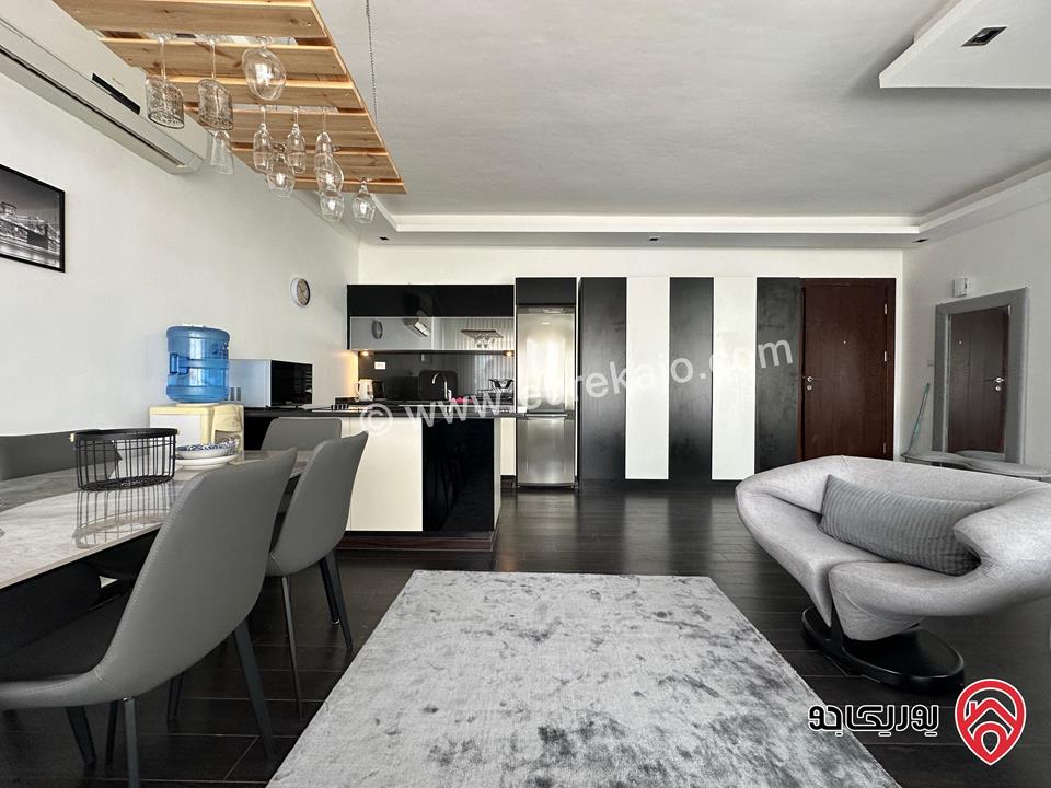 شقة مساحة 85م طابق ثاني للايجار مفروشة في عمان - دير غبار