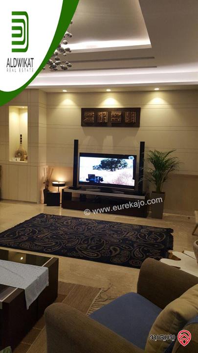 شقة مفروشة طابق اول مساحة البناء 220 م للايجار في عمان - دابوق