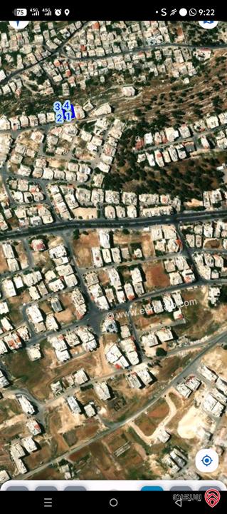 أرض مساحة 537متر للبيع في عمان - ابو السوس خلف مسجد عبدالله بن سلام