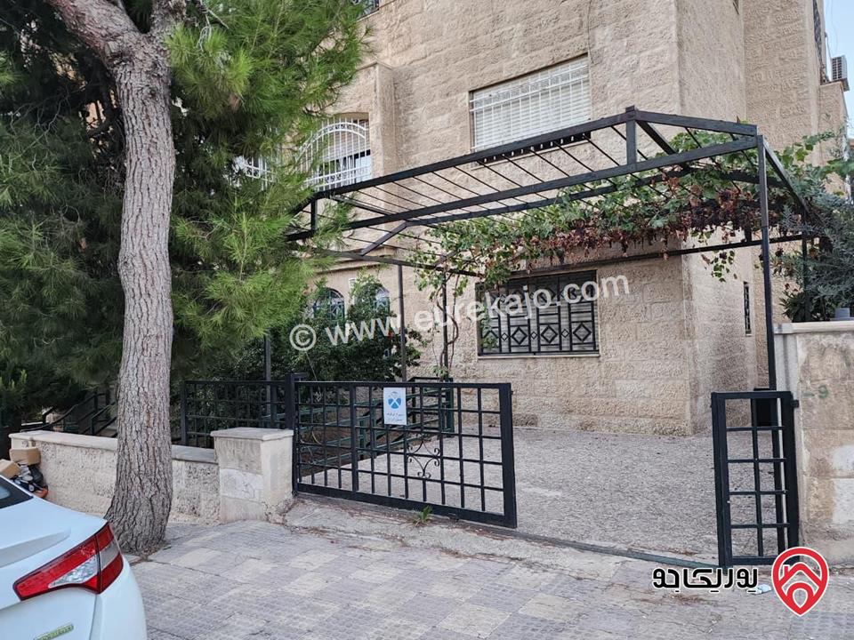 شقة شبه أرضي مساحة 130م داخلي و 130م خارجي للبيع في عمان - ضاحية الرشيد 