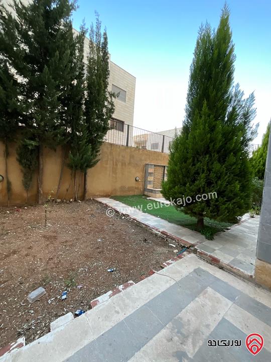 شقة دوبلكس أرضي فاخر مساحة 335م داخلي + 180م حديقة للبيع في عمان - خلدا موقع مميز بجانب مدارس الحصاد الدولية