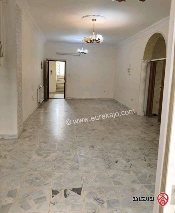 شقة فارغة طابق شبه أرضي مساحة 130م للايجار في عمان - ضاحية الرشيد 