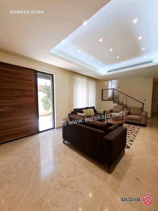 فيلا مفروشة فاخرة سوبر ديلوكس مساحة 750م للايجار في عمان - عبدون 