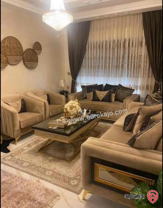 شقة مساحة 100م طابق ارضي معلق للبيع في عمان - مرج الحمام 