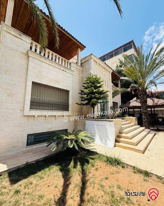 فيلا مساحة 900م على أرض 1 دونم و 150م للبيع في عمان - طريق المطار رجم عميش