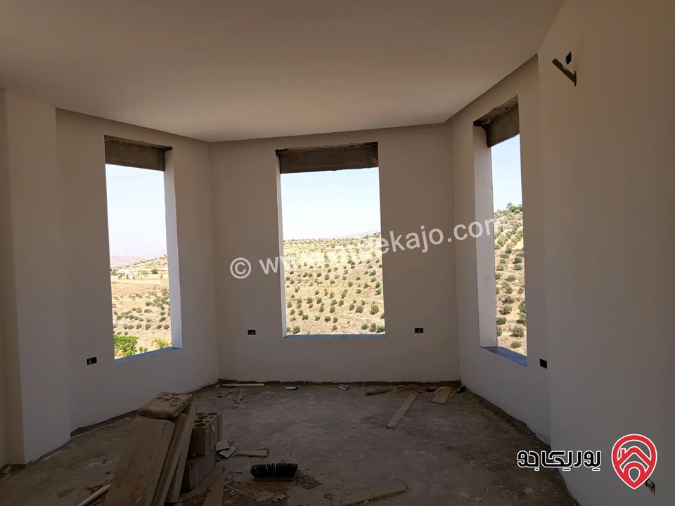 مزرعة تحت الانشاء مساحة الأرض 2 دونم و 283م والبناء 175م للبيع بداعي السفر في السلط - الصبيحي