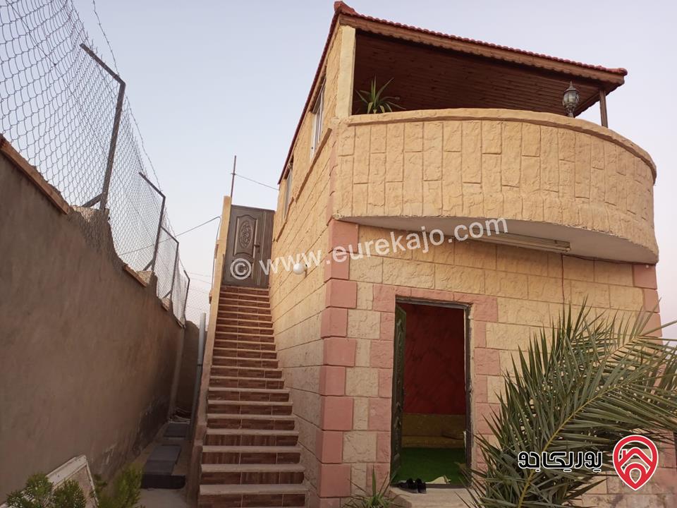 مزرعة مساحة البناء 75م على أرض 391م للبيع في البحر الميت بمنطقة الكرامة بسعر مناسب