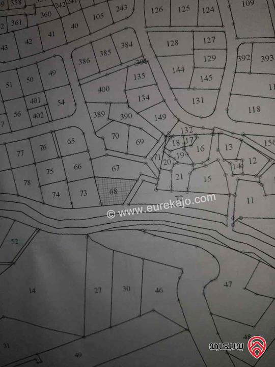 قطعة ارض تجارية على شارعين مساحة 1 دونم و 192م للبيع في غرب عمان - بدر الجديدة