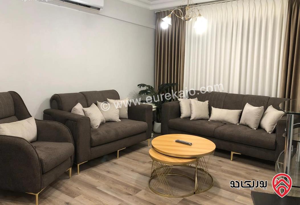 شقة مفروشة طابق اول مساحة 105م للايجار في عمان - عبدون 