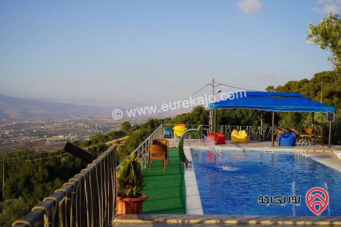 شاليه - مزرعة Black Swan Farm للايجار اليومي في السلط 