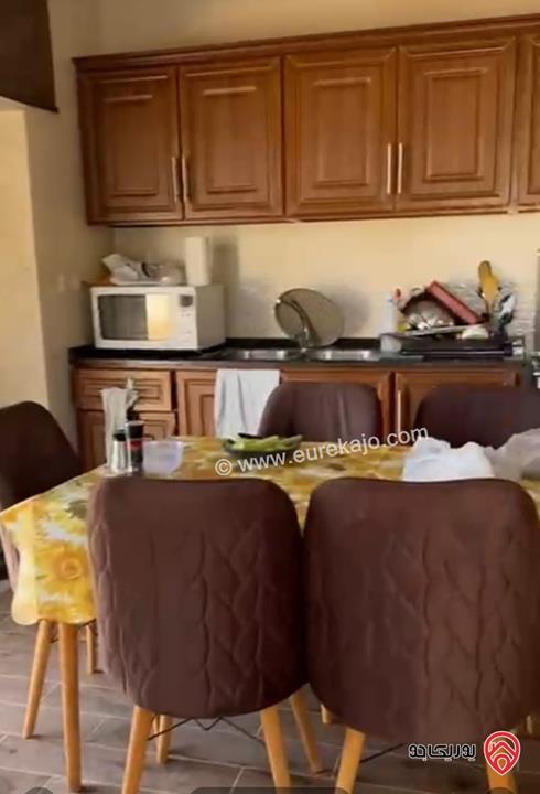 مزرعة مساحة الأرض 1066م والبناء 150م للبيع في عجلون أجمل مناطق عنجرة – حوض أم جلود