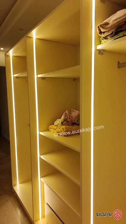 شقة استوديو ارضية فاخرة مفروشة مساحة 87م للإيجار من المالك مباشرة في عمان - عبدون الشمالي 