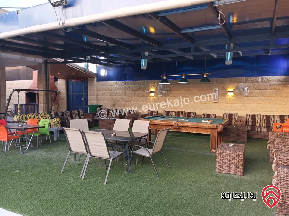 شاليه مساحة الأرض 560م وبناء 100م للبيع في الغور - جوفة الكفرين منطقة الشاليهات