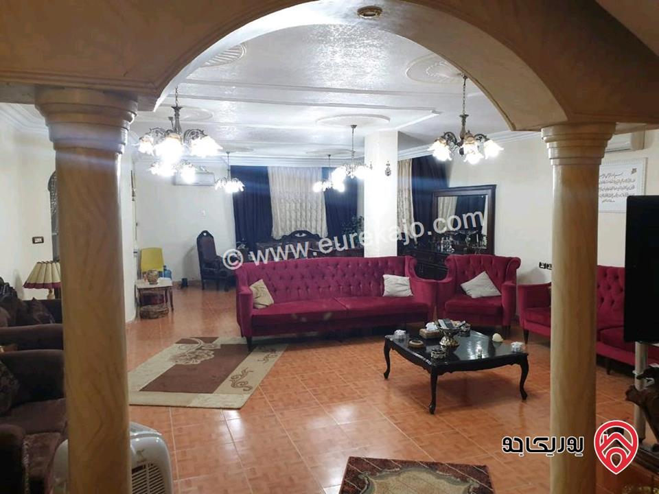 مزرعة مساحة الأرض 7 دونم و 335م والبناء 200م للبيع في السلط