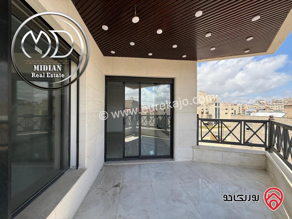 شقق دوبلكس جديدة للبيع في عمان - خلدا العوجانية طابق أخير مع روف مساحات 280م مع تراسات اطلالة جميلة مع إمكانية الأقساط على 3 سنوات