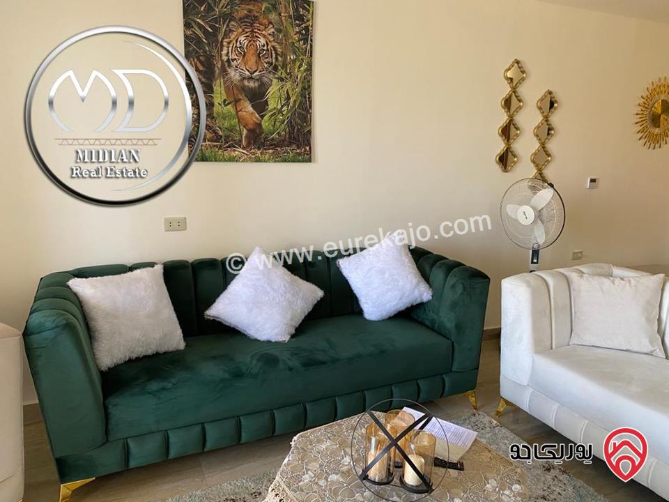 شقق مفروشة للايجار في عمان - ام السماق مساحات 100م & 140م تشطيبات وديكورات فندقية فرش فاخر بأسعار مميزة