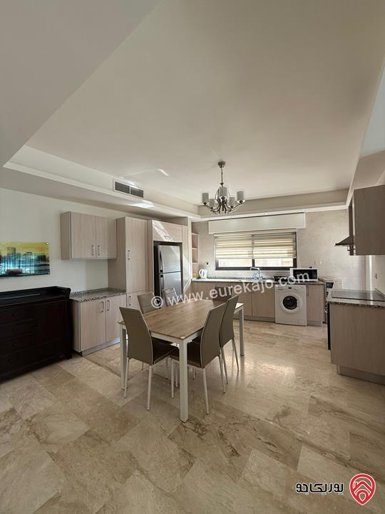 شقة ارضية مفروشة مساحة 120م للايجار في عمان - دير غبار 