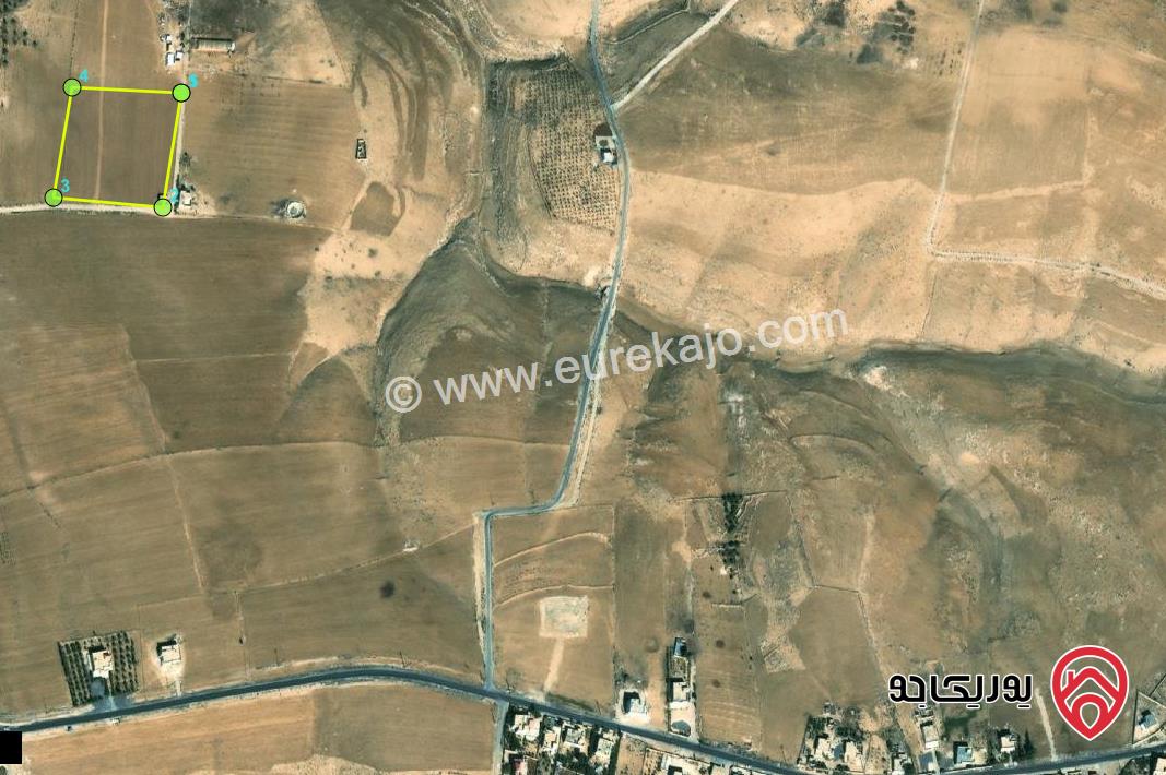قطعة أرض مساحة 10 دونم و 806م للبيع من أراضي جنوب عمان (ابو حليليفه ) 