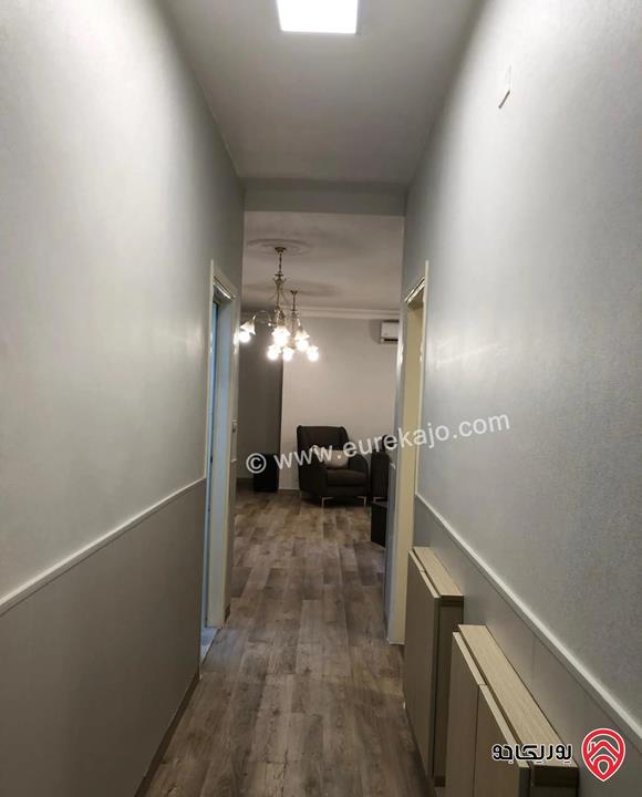 شقة مفروشة طابق اول مساحة 105م للايجار في عمان - عبدون 