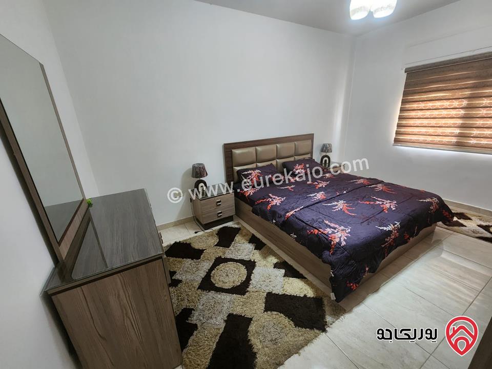 شقة مفروشة عصرية فاخرة مساحة 100م طابق أخير ذو اطلالة جميلة للايجار في عمان - دير غبار  