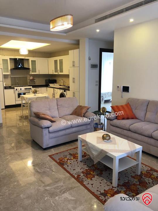 شقة استثمارية مفروشة طابق أول مساحة 100م للبيع في عمان - عبدون الشمالي